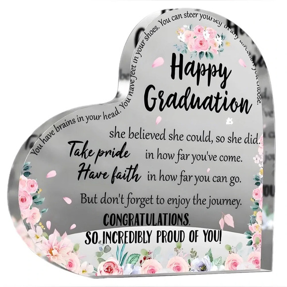 Happy Graduation 🎓 Motivational Plaques (2 Styles) - Picture 4 of 4